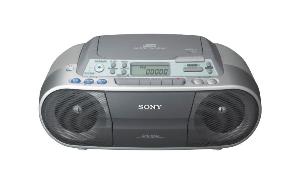 Sony Portable CD Player with Cassette Deck, AM/FM Radio