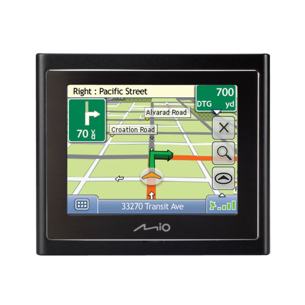 Mio Moov 200 Portable GPS Navigator w/ 3.5 in. Touchscreen Display