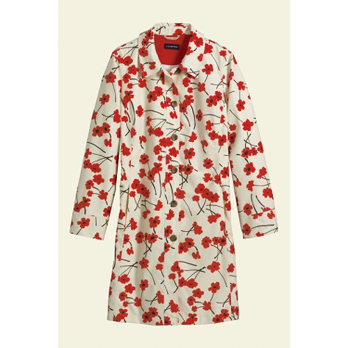 Lands' End Women's Regular SunShower Raincoat