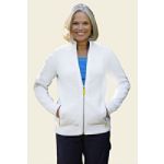 Lands' End Women's Regular Long Sleeve Sun.Life Cotton Full-zip Cardigan Sweater