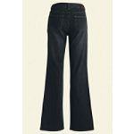 Lands' End Women's Plus Size Stretch Boot Cut Jeans