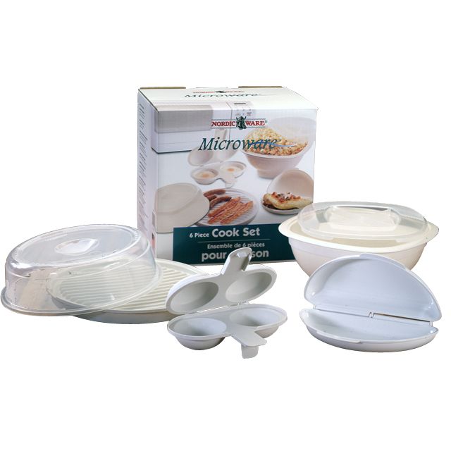 Nordic Ware 6 pc. Microwave Cook Set