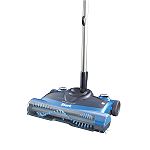 Euro-Pro Bottom Emptying 3 Speed Electronic Cordless Sweeper, Blue