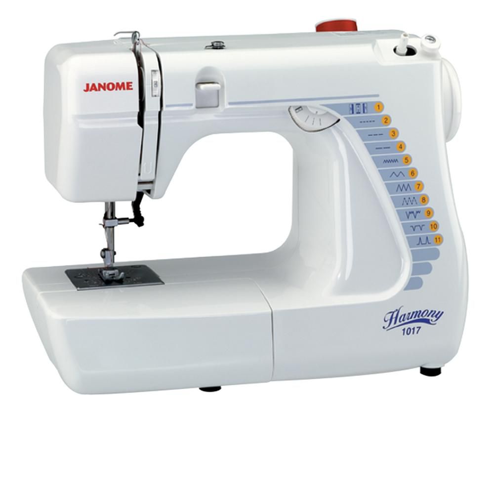 Janome Harmony Sewing Machine, 3/4 Size with 6 Stitches Plus Buttonhole