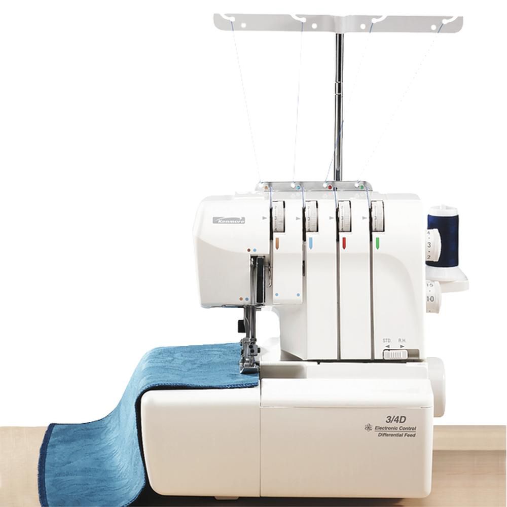 Kenmore 2-Needle, 3/4-Thread Serger with Differential Feed Device