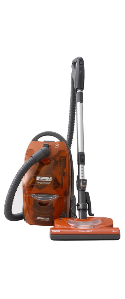 Kenmore Progressive Canister Vacuum with Variable Power, Orange