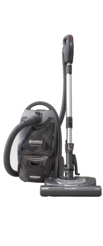 Kenmore Progressive Canister Vacuum with QuietGuard, Black