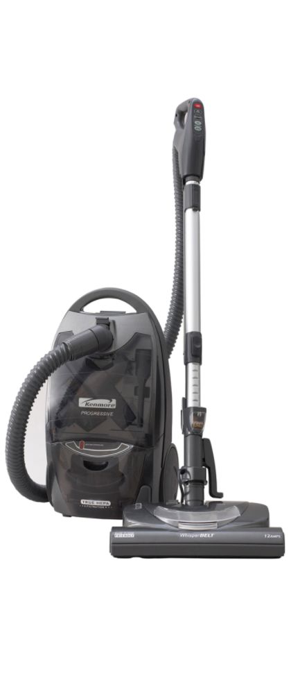 Kenmore Progressive Canister Vacuum with QuietGuard, Black