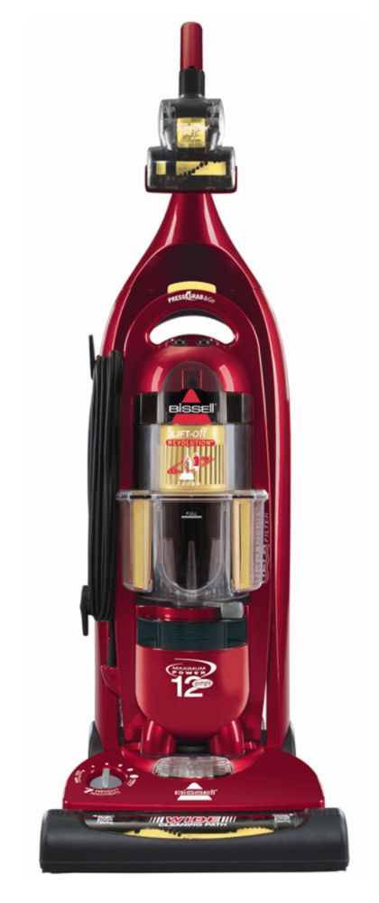 Bissell Lift-Off Revolution Turbo Upright Vacuum, Red