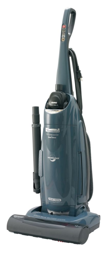 Progressive Upright Vacuum with Inteli-Clean System, Slate Blue