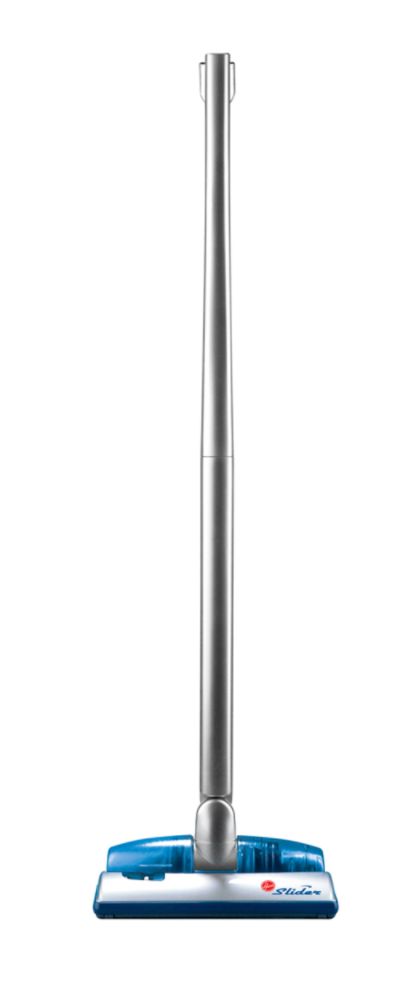 Hoover Slider Rechargeable Broom with Washable Filter, Silver
