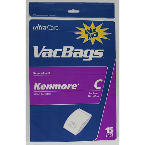 Ultracare Kenmore C Canister Vacuum Bags (Value Pack) - 609439