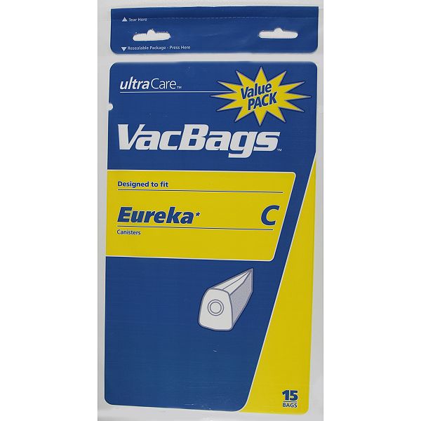 Ultracare Eureka Style C Vacuum Bags (Value Pack) - 609390