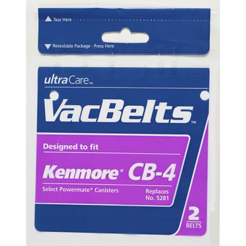 Ultra Care Kenmore CB-4 Vacuum Belts
