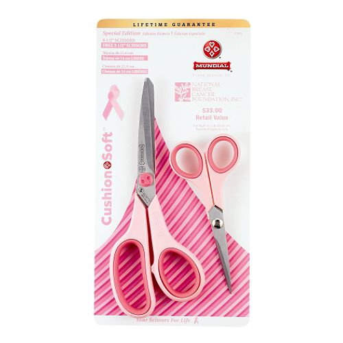 Mundial CushionSoft BOGO Set = 8 1/2 w/Free 5 1/2 Scissor - P1852b-NBCF Best Price