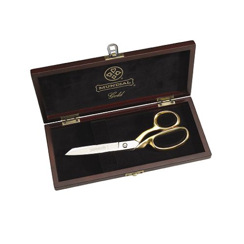 Mundial Gold Plated Handles Dressmaker Gift Box - 8 Dressmaker- Wooden Gift B - 470-8GB Best Price
