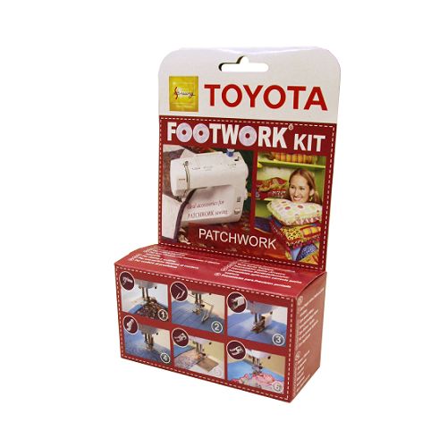 Toyota Sewing Machine Footwork Kit (Patchwork) - 58904 Best Price