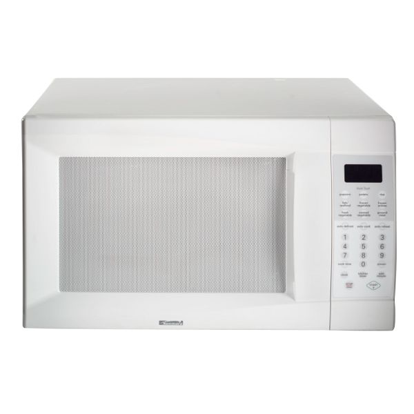 Kenmore White 20-3/4" 1.6 cu. ft. Countertop Microwave Oven with