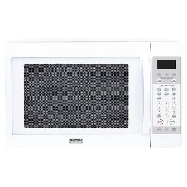 Kenmore Elite White 22-7/8" 1.5 cu. ft. Convection Microwave Oven