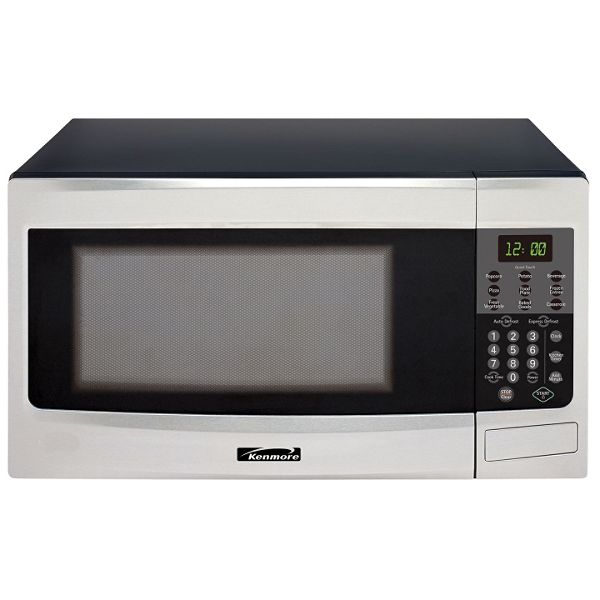 Kenmore Stainless Steel 18" 1.1 cu. ft. Countertop Microwave Oven