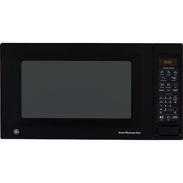 GE Black 23-7/8" 1.8 cu. ft. Countertop Microwave Oven (JES1855P)