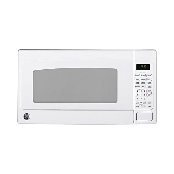 GE White 24" 1.8 cu. ft. Countertop Microwave Oven (JEB1860)