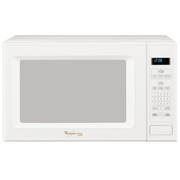 Whirlpool Gold White 23" 1.7 cu. ft. Countertop Microwave Oven with
