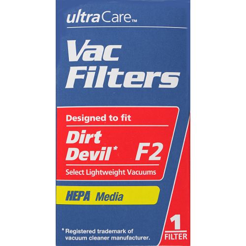 Ultracare Dirt Devil Type F2 Dust Cup Vacuum Filter - 610771