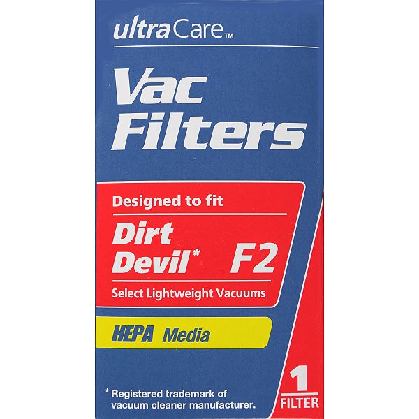 Ultracare Dirt Devil Type F2 Dust Cup Vacuum Filter - 610771