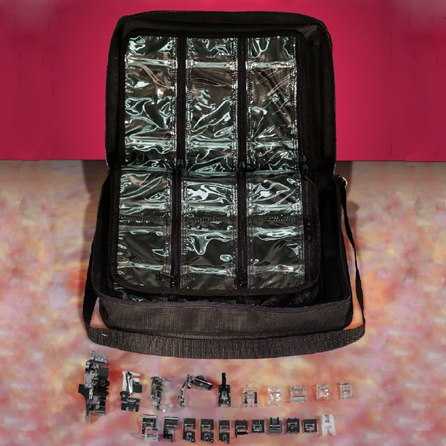 Kenmore Sewing Supply Bag with 21 Presser Feet