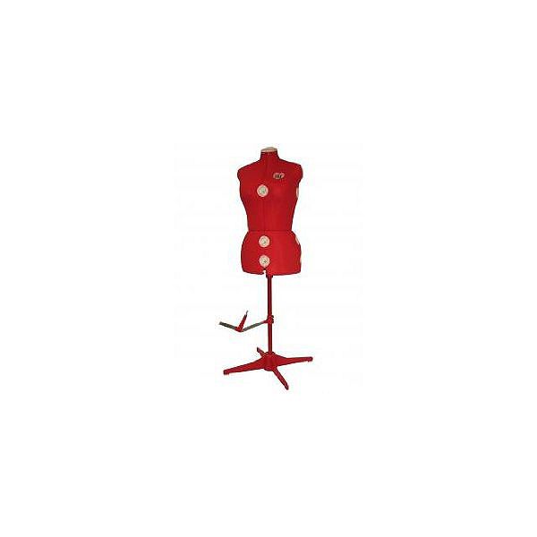 Singer Red Adjustable Dress Form, Size Medium - DF151.CL