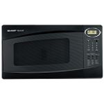Sharp 1 cu.ft. 1100W Microwave Oven w/turntable - Black

