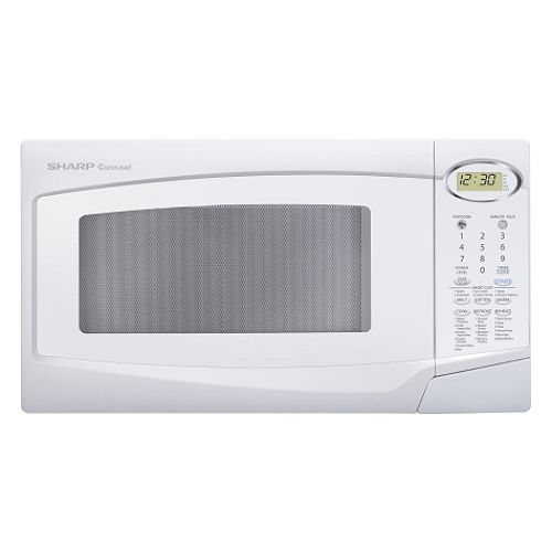 Sharp 1 cu.ft. 1100W Microwave Oven w/turntable - White - R308NW Best Price