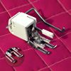 Open-Toe Walking Foot with Quilter Bar for Embroidery/Sewing Machines