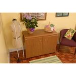 Arrow Sewing Bertha Oak Sewing Cabinet
