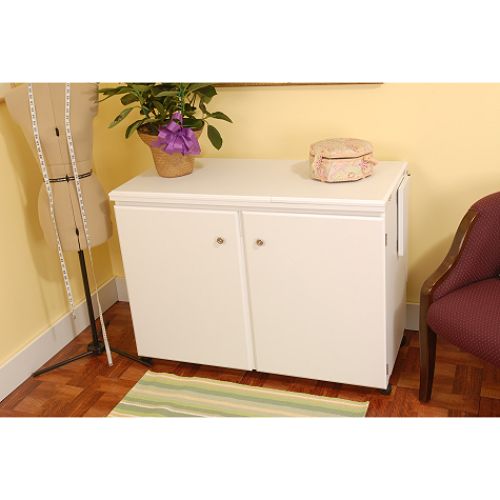 Arrow Sewing Bertha White Sewing Cabinet - 98701 
