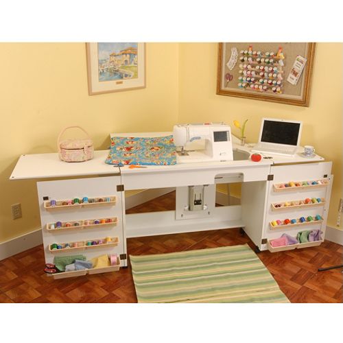 Arrow Sewing Bertha White Sewing Cabinet - 98701 