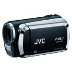 JVC Everio 3.0MP 20X Optical Zoom 2.7 in. LCD Dual SD Card HD Camcorder - Black