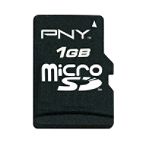 PNY 1GB Micro SD Flash Memory Card