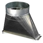 Air King 10 Vertical Duct Outlet with Damper