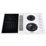 Whirlpool 30 in. Electric Modular Downdraft Cooktop with Double Bays 