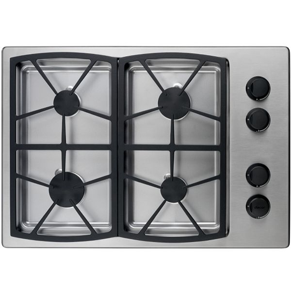 Dacor Stainless Steel Preference 30 in. Gas Cooktop - High-Altitude