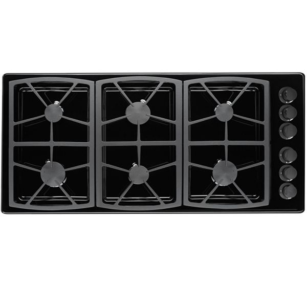 Dacor Black Preference 46 in. Gas Cooktop - Liquid Propane - SGM466