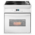 Whirlpool 30 in. Electric Self-Clean AccuBake® Drop-In Range w/EZ-Touch