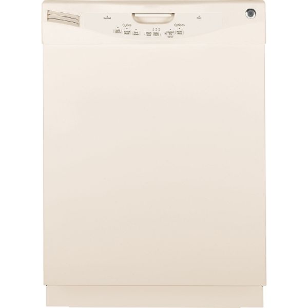GE Bisque 24" Built-In Dishwasher (GLD44)