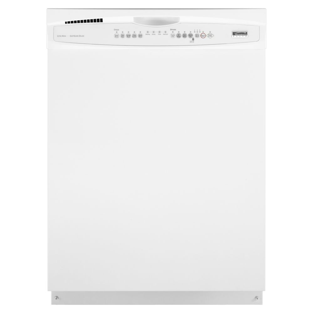 Kenmore Elite 24 in. Built-In Dishwasher w/ TurboZone Rotating Spray Jets