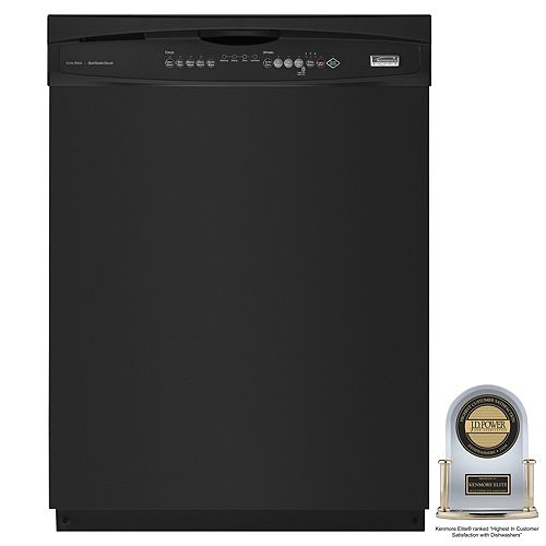 Kenmore Elite 24" Built-In Dishwasher with TurboZone Rotating Spray Jets (1310)