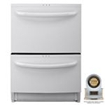 "Kenmore Elite 24"" Double Drawer Dishwasher with Sliding & Variable Position Tines (1334)"
