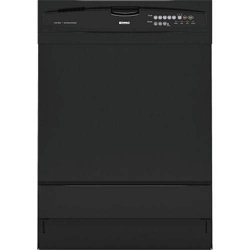Kenmore Black 24" Built-In Dishwasher with Sani Rinse (1344)