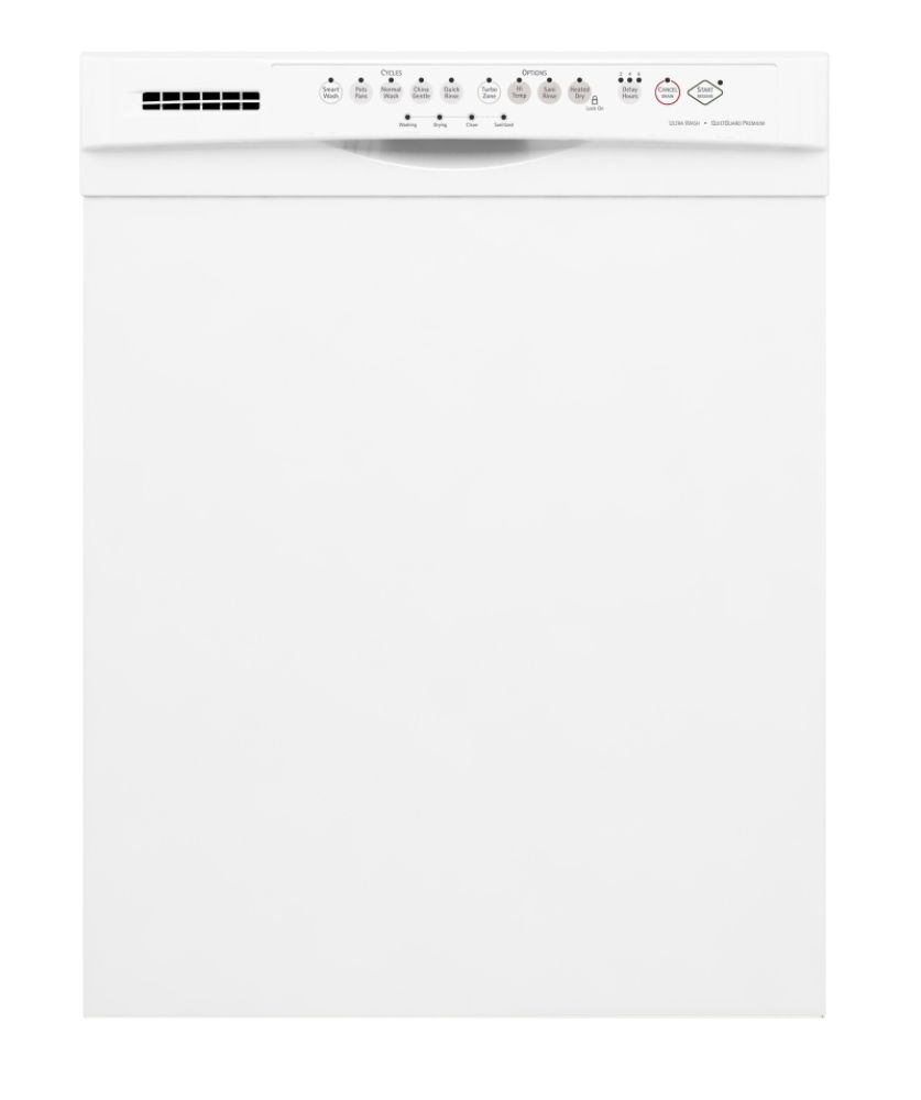 Kenmore Elite 24 in. Built-In Dishwasher with TurboZone with Rotating Spray Jets